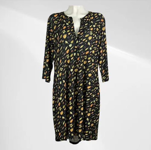 Angelle Milan Damesjurk Plus Size - Soepelvallende Travelstof - Strijkvrij & Machinewasbaar - In 4 Grote Maten! - Mapsy B.V