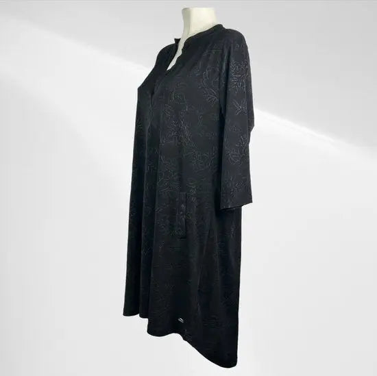 Angelle Milan Plus Size Jurk - Soepelvallende Travelstof - Strijkvrij & Machinewasbaar - In 4 Grote Maten! - Mapsy B.V