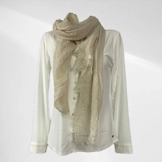 Sjaal - Casual sjaal - Viscose - Lichtbruin - In verschillende kleuren - Mapsy B.V