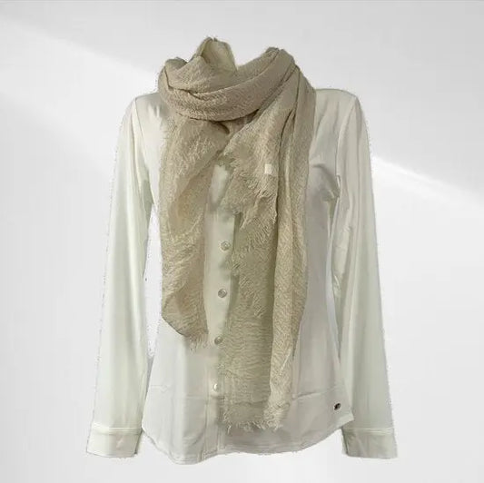Sjaal - Casual sjaal - Viscose - Lichtbruin - In verschillende kleuren - Mapsy B.V