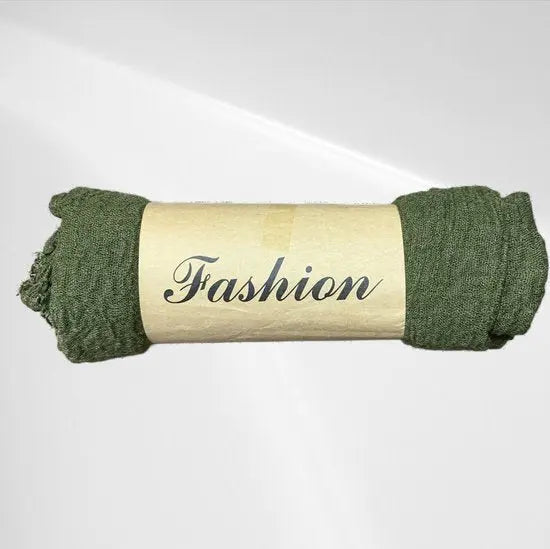 Sjaal - Casual sjaal - Viscose - Groene - In verschillende kleuren - Mapsy B.V