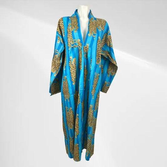 Handgemaakte Lange Kaftan - In meerdere kleuren verkrijgbaar! - Mapsy B.V