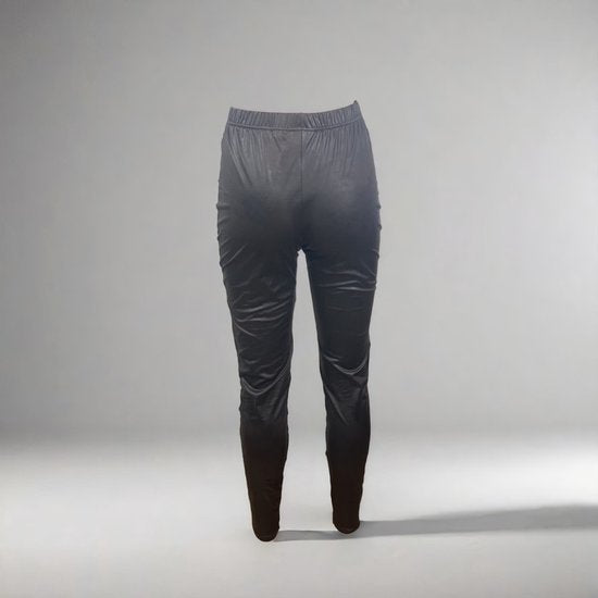 Stijlvolle Donkerbruine Leather Look Broek voor Dames - Comfortabele en Trendy Pasvorm in 5 Maten - Mapsy B.V