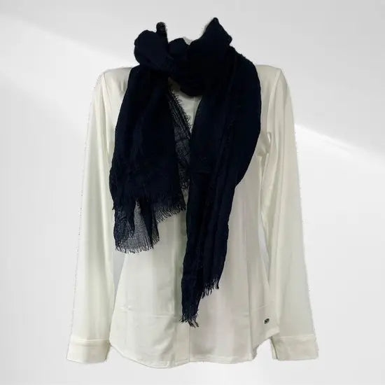 Sjaal - Casual sjaal - Viscose - Donkerblauw - In verschillende kleuren - Mapsy B.V