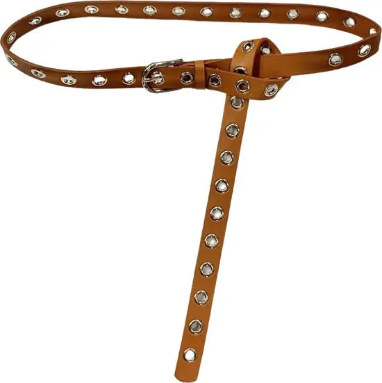 Dames Tailleriem Cognac kleur 135cm Lang - Mapsy B.V