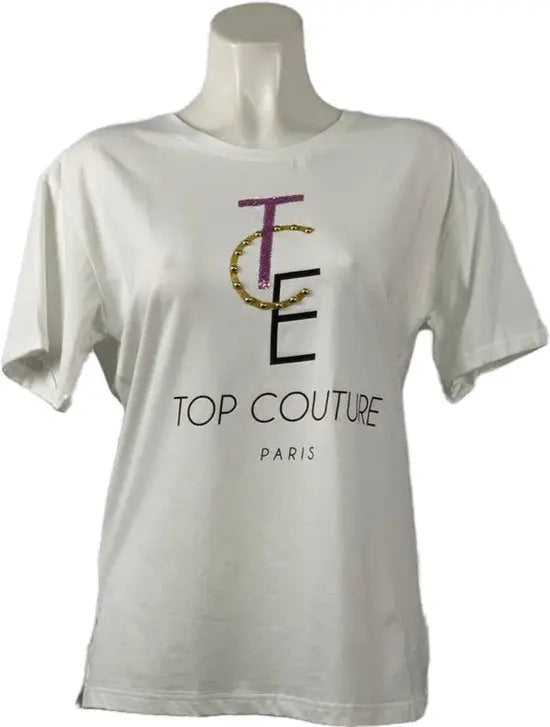 Trendy T-shirt met Unieke Print en Comfortabele Pasvorm - Mapsy B.V