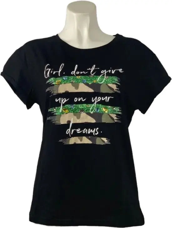 Trendy T-shirt met Unieke Print en Comfortabele Pasvorm