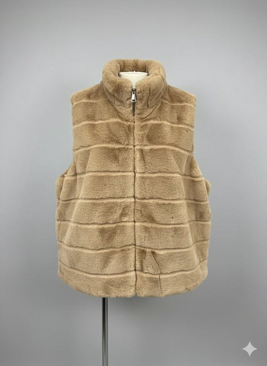 HS Plus Size Teddy Bodywarmer – One Size (48-54) – 5 kleuren