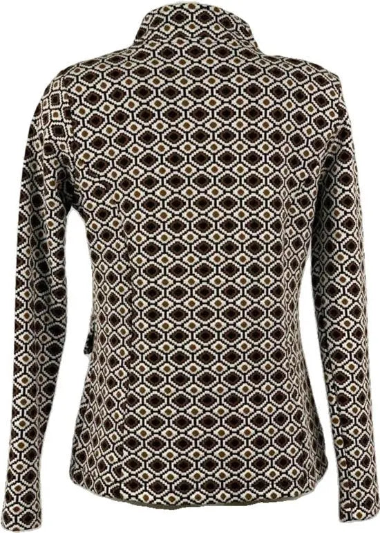 Angies – travelstof blazer voor dames – Luxe jasje met Rits – Ademend – Kreukherstellend – Duurzaam - Mapsy B.V