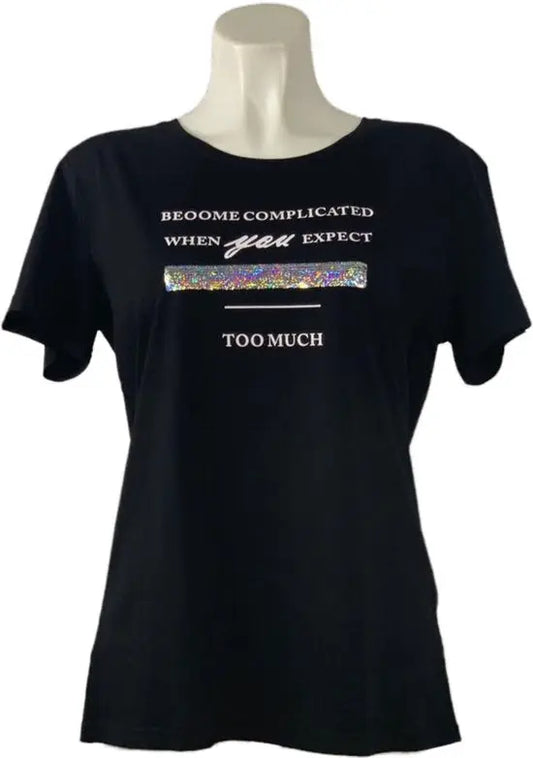 Trendy T-shirt met Unieke Print en Comfortabele Pasvorm - Mapsy B.V