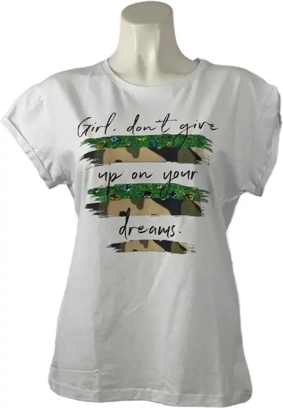 Trendy T-shirt met Unieke Print en Comfortabele Pasvorm - Mapsy B.V