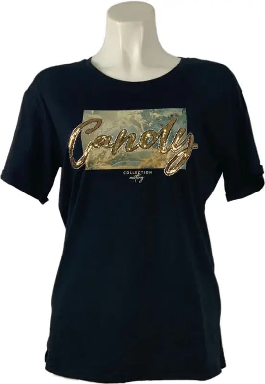 Trendy T-shirt met Unieke Print en Comfortabele Pasvorm - Mapsy B.V