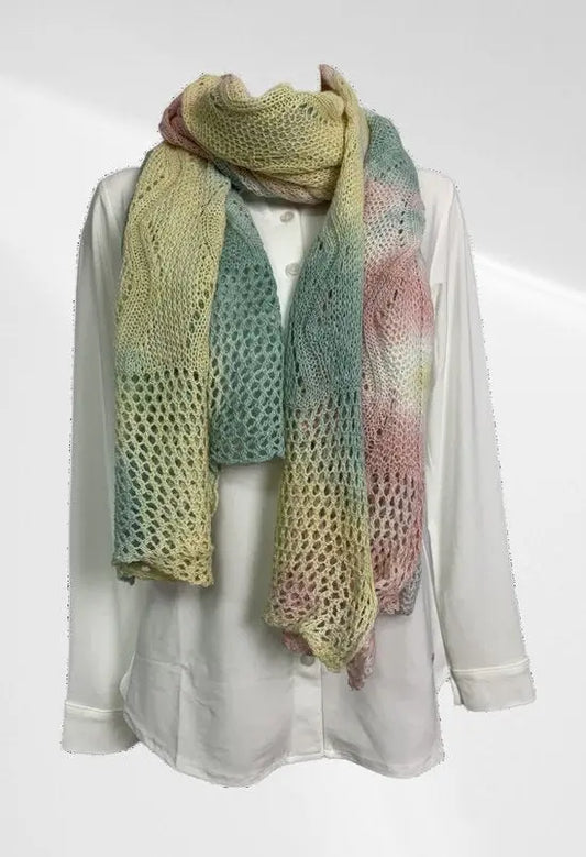 Casual sjaal - Acrylic stof - Pastel kleuren - In verschillende kleuren beschikbaar - Mapsy B.V