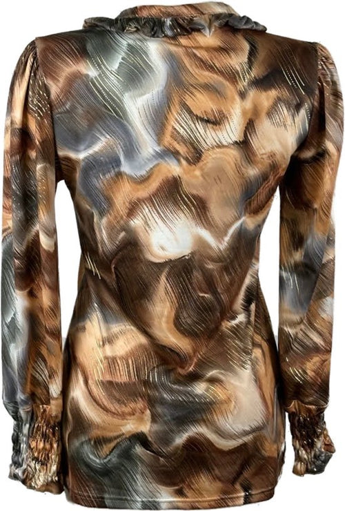 Royal Style – Travelstof Blouse – Ademend en Kreukvrij – Duurzame Blouse - Mapsy B.V