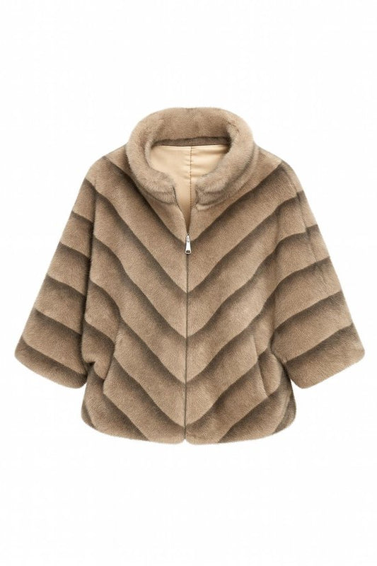 Premium Faux Fur Jas