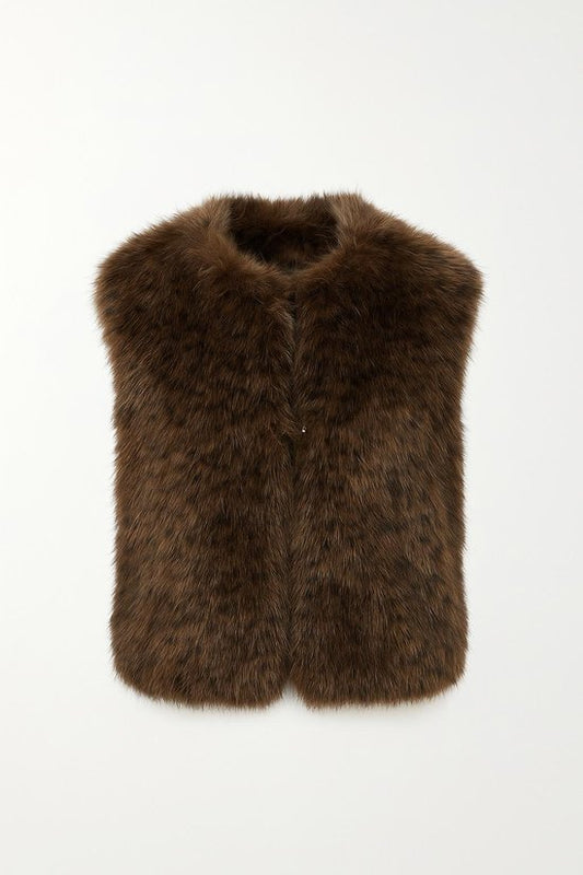 Faux Fur Bodywarmer