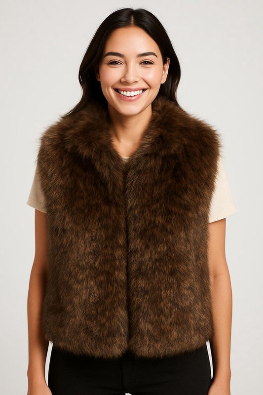 Faux Fur Bodywarmer