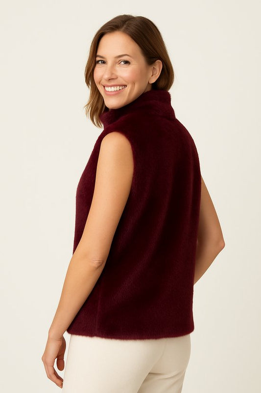 Faux Fur Bodywarmer