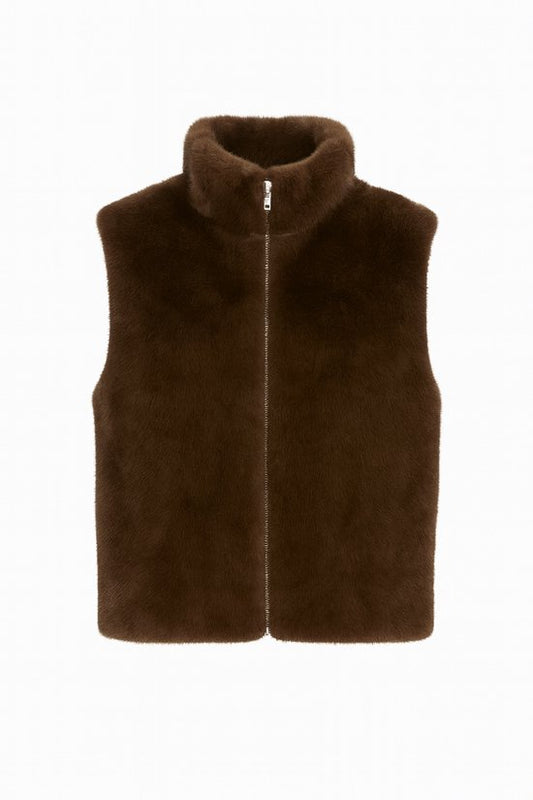 Faux Fur Bodywarmer