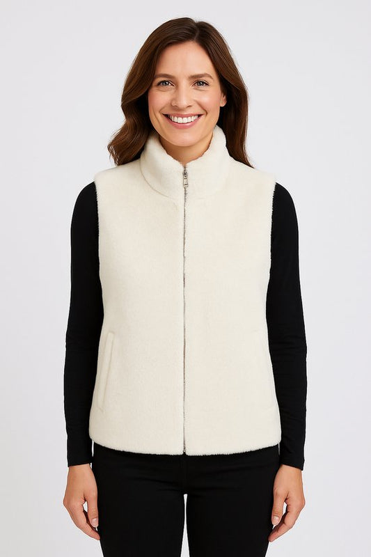Faux Fur Bodywarmer