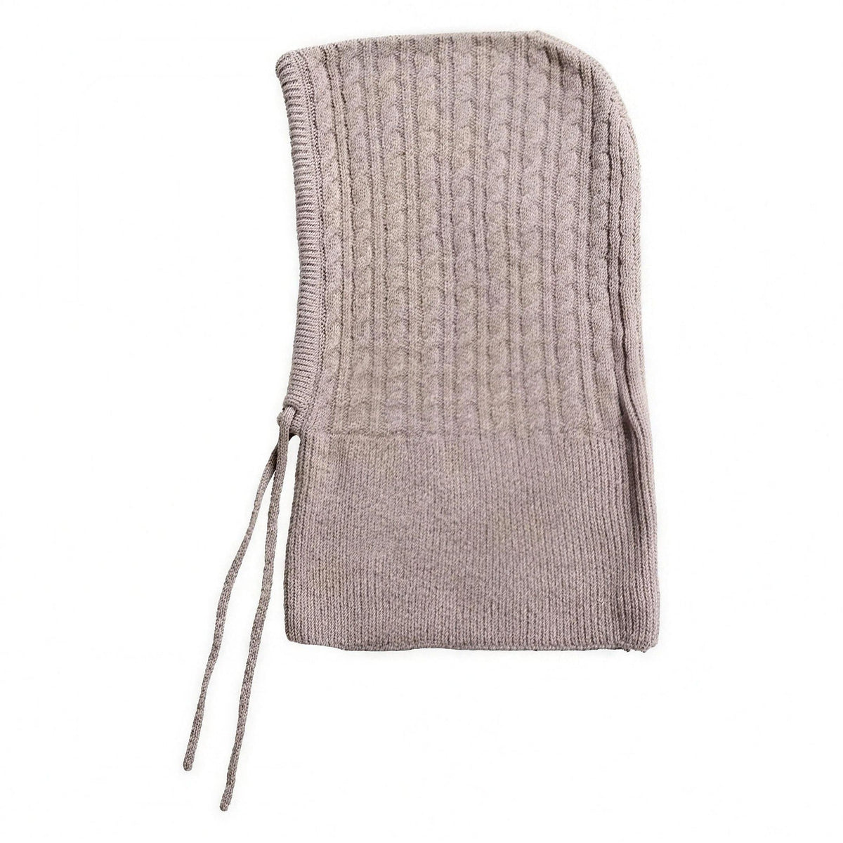 Kabelgebreide Balaclava