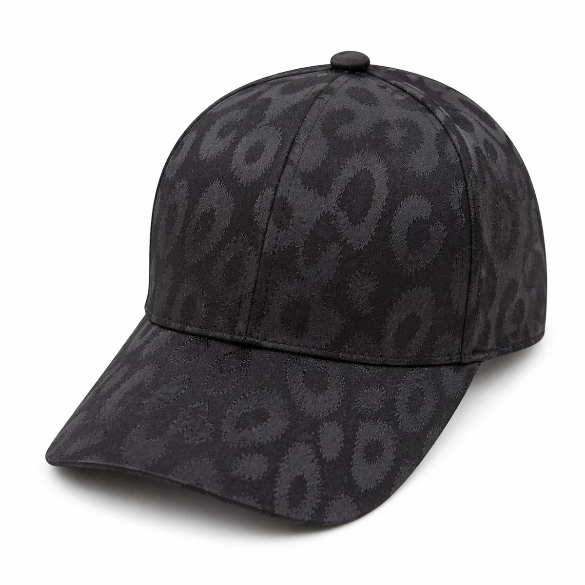 HS Petje - In 4 Kleuren - Panter Glam - Zwart