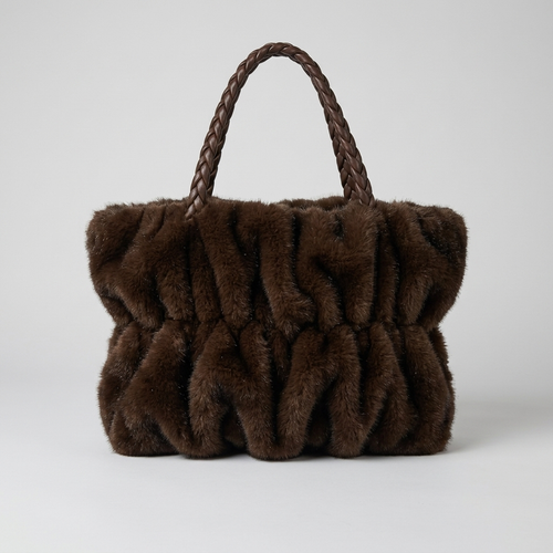 Faux Fur Shaggy Shopper – Model 15515