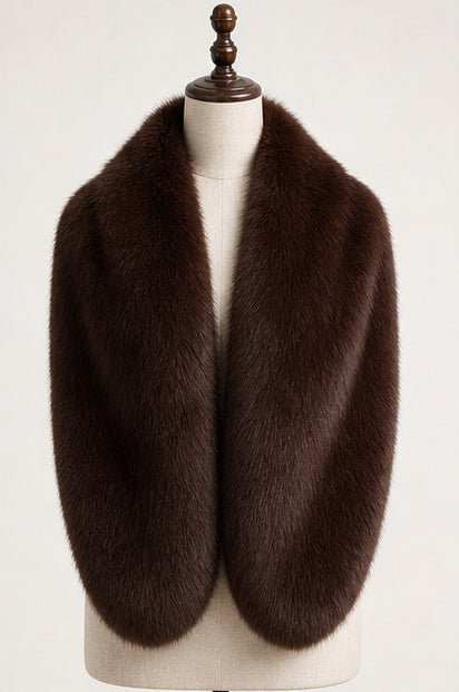 Faux Fur Stola - One Size