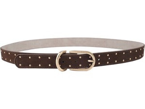 Riem in Suèdelook met Studs