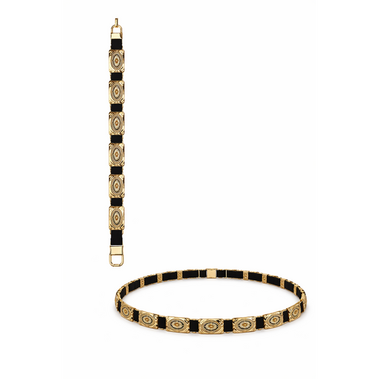 HS Riem - In 2 Kleuren - EYE - One Size - Zwart