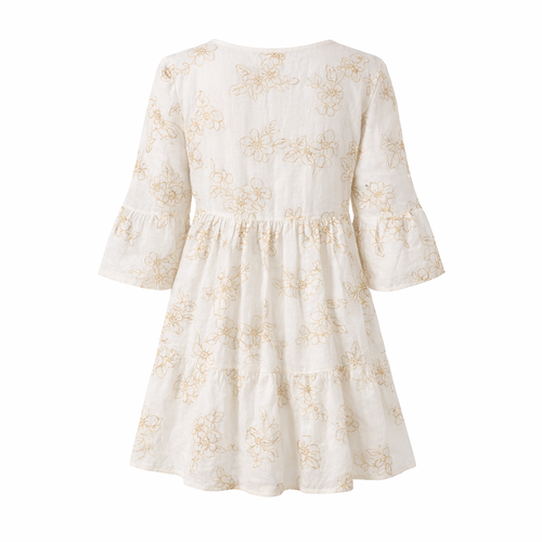 HS Zomerjurk - Luchtig - Free Size - comfortabele pasvorm - 2 kleuren - BACK