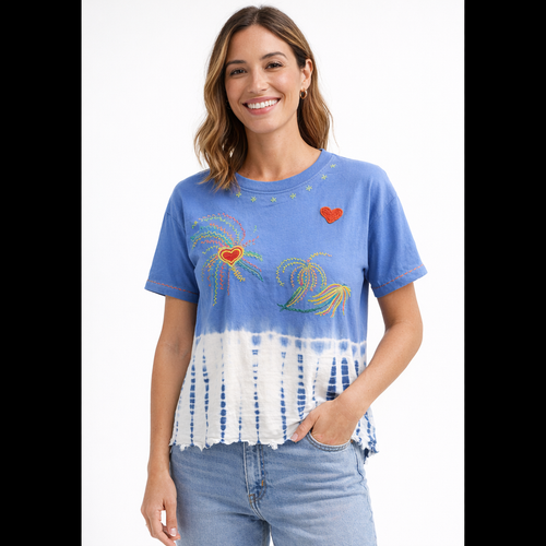 HS T-Shirt - 100% Katoen - Short Sleeve - comfortabele pasvorm - 5 kleuren - MODEL_FRONT