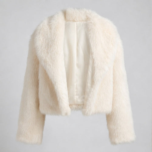 Korte Faux Fur Jas