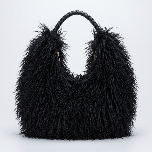 Faux Fur Shaggy Tas