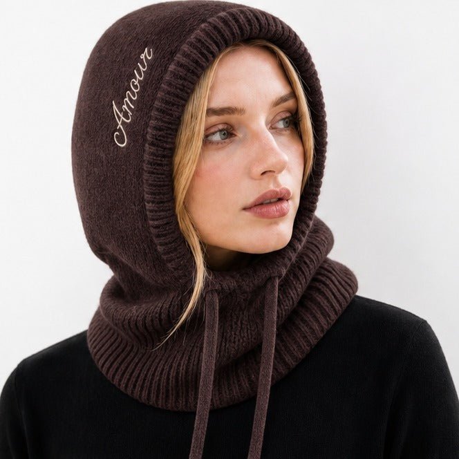Amour Gebreide Hood