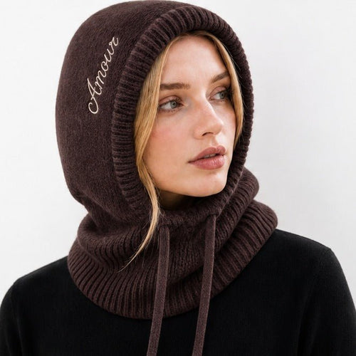 Amour Gebreide Hood