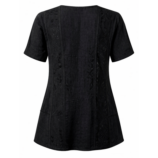 HS Zomerblouse - Stevige stof - 8 kleuren - stevige stof