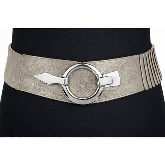 Elastische Tailleriem met Metalen Gesp – Vegan Leer