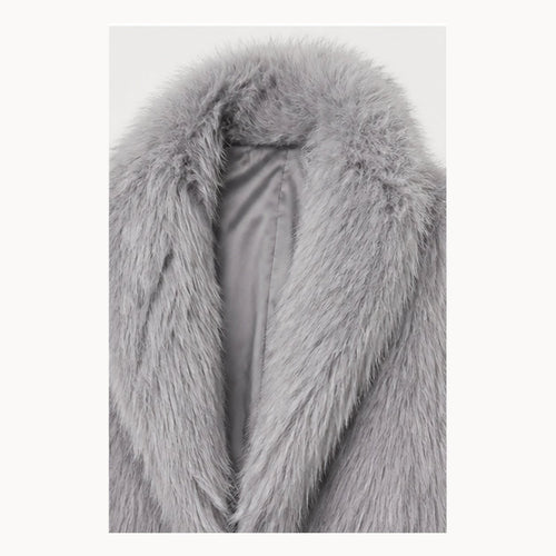 Shaggy Faux Fur Bodywarmer - One Size