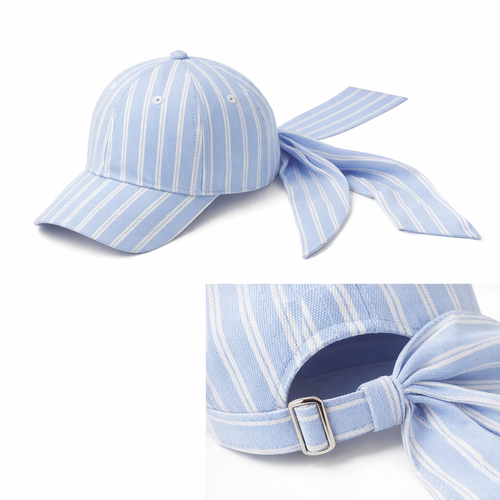 HS Petje - Met lint - zomerse accessoire - 4 kleuren - DETAIL