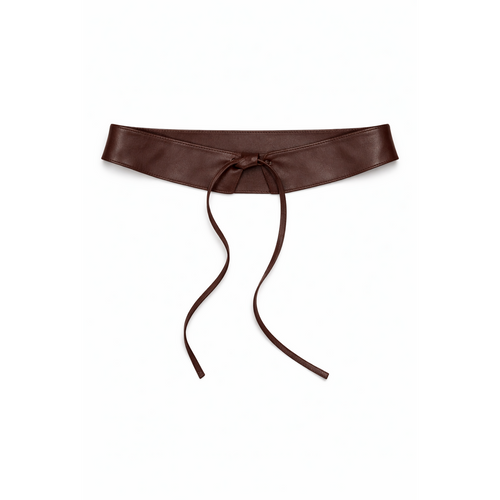 HS Riem - In 10+ Kleuren - Tailleriem Geknoopt - Bruin