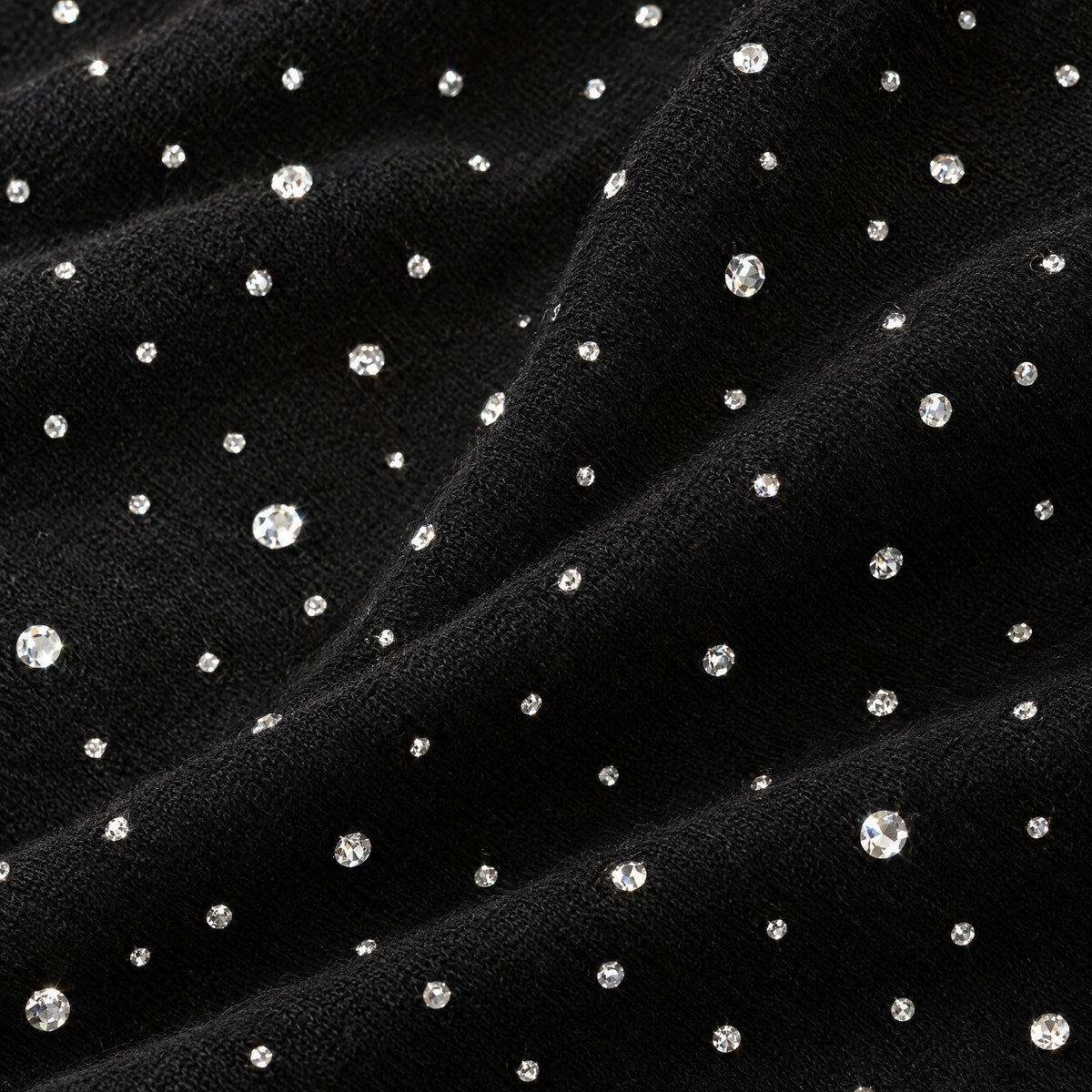 Lange Sjaal met Strass-steentjes - 70x180 cm