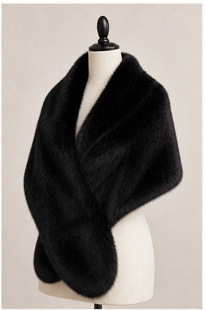 Faux Fur Stola - One Size