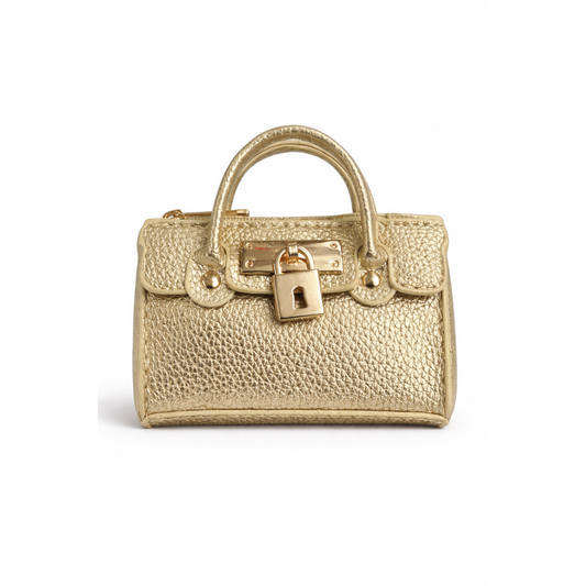 HS Tassenhanger - In 5 kleuren - Mini Bag - Goud