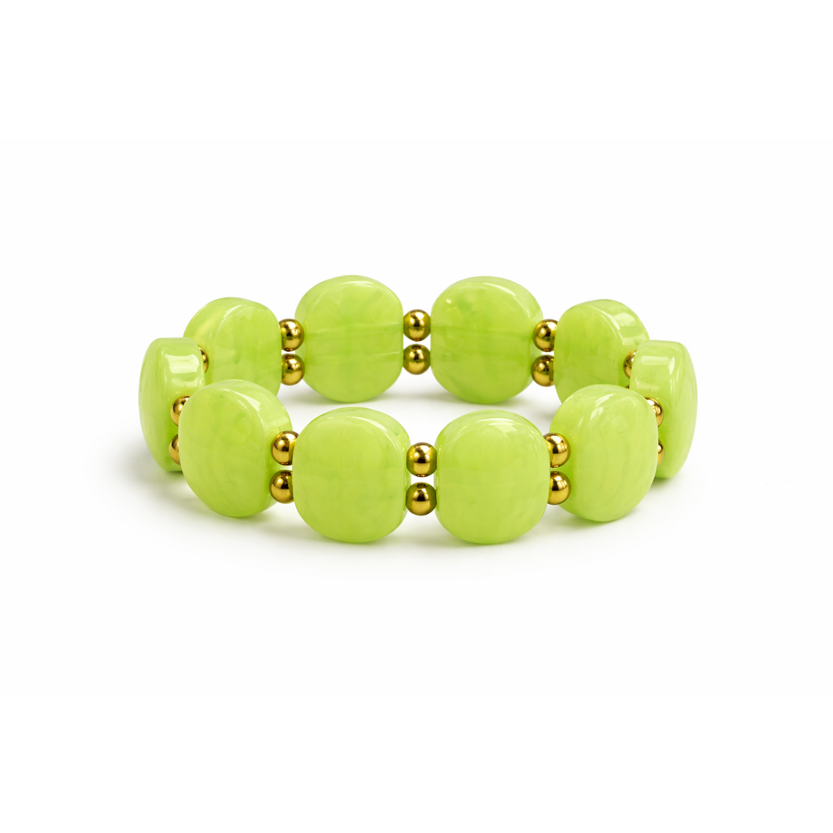 HS Armband - In 5 kleuren - Steentjes - Groen