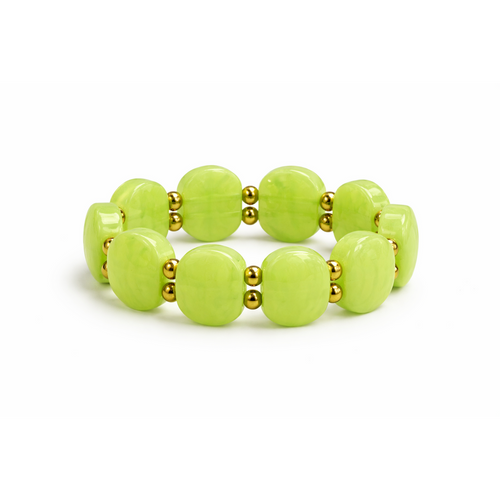 HS Armband - In 5 kleuren - Steentjes - Groen