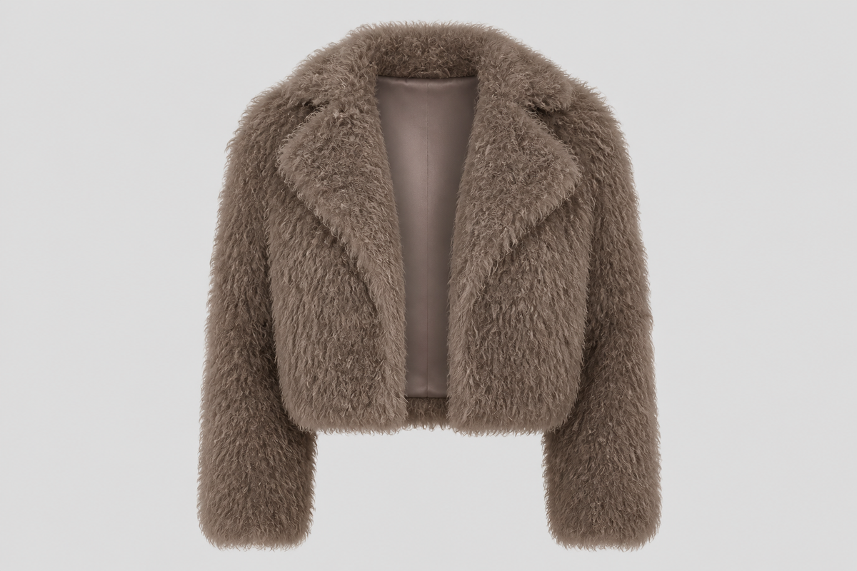 Shaggy Harige Jas – Model 39229