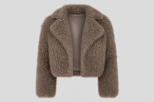 Shaggy Harige Jas – Model 39229