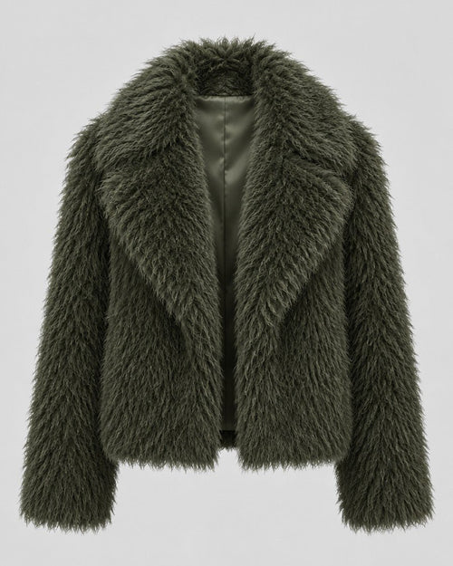 Faux Fur Shaggy Jas