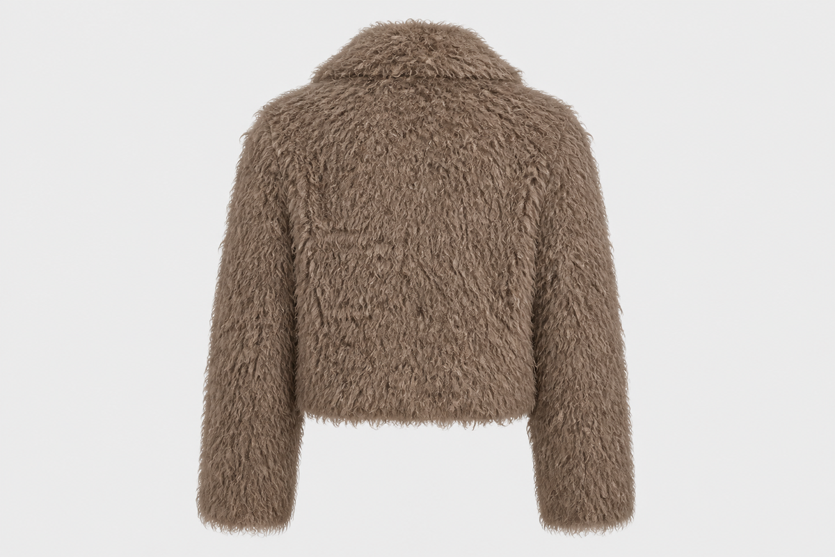 Shaggy Harige Jas – Model 39229